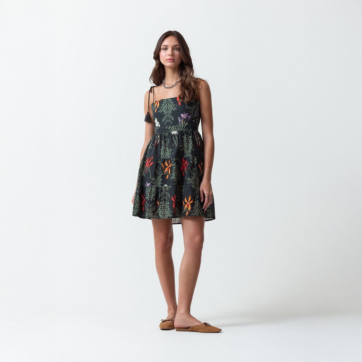 NAF NAF - Vestido Corto 100% Algodón Mujer Naf Naf