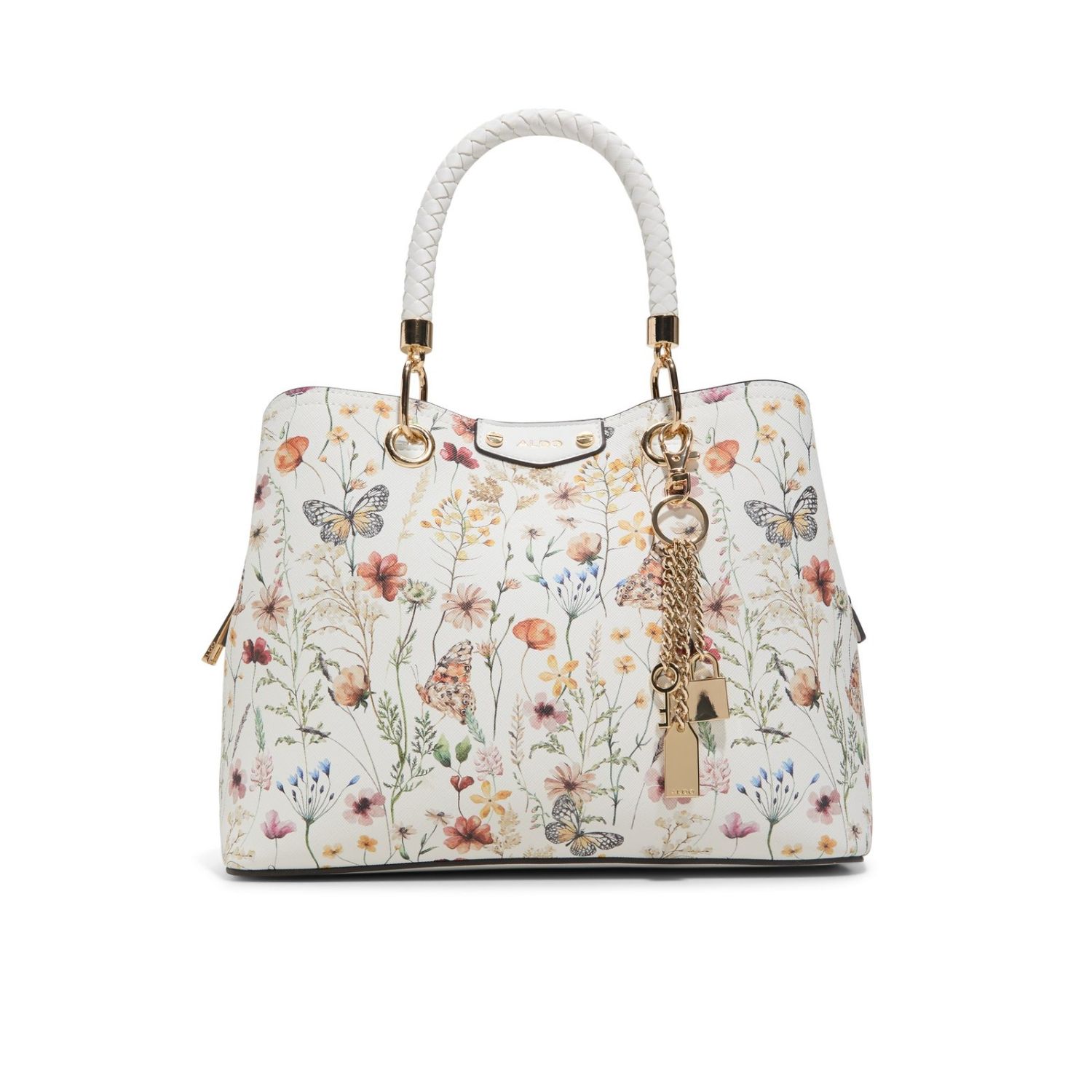 Mochila Carteras De Cuero Floreadas Mochila Con Estampado Floral