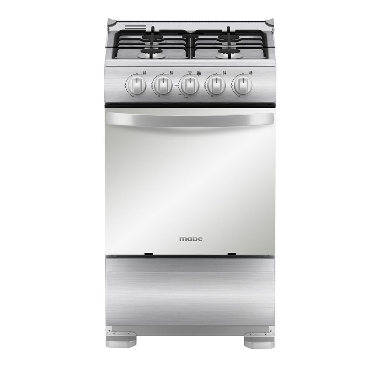 MABE - Cocina a Gas 4 Hornillas 52Cm Inox TX5110P2