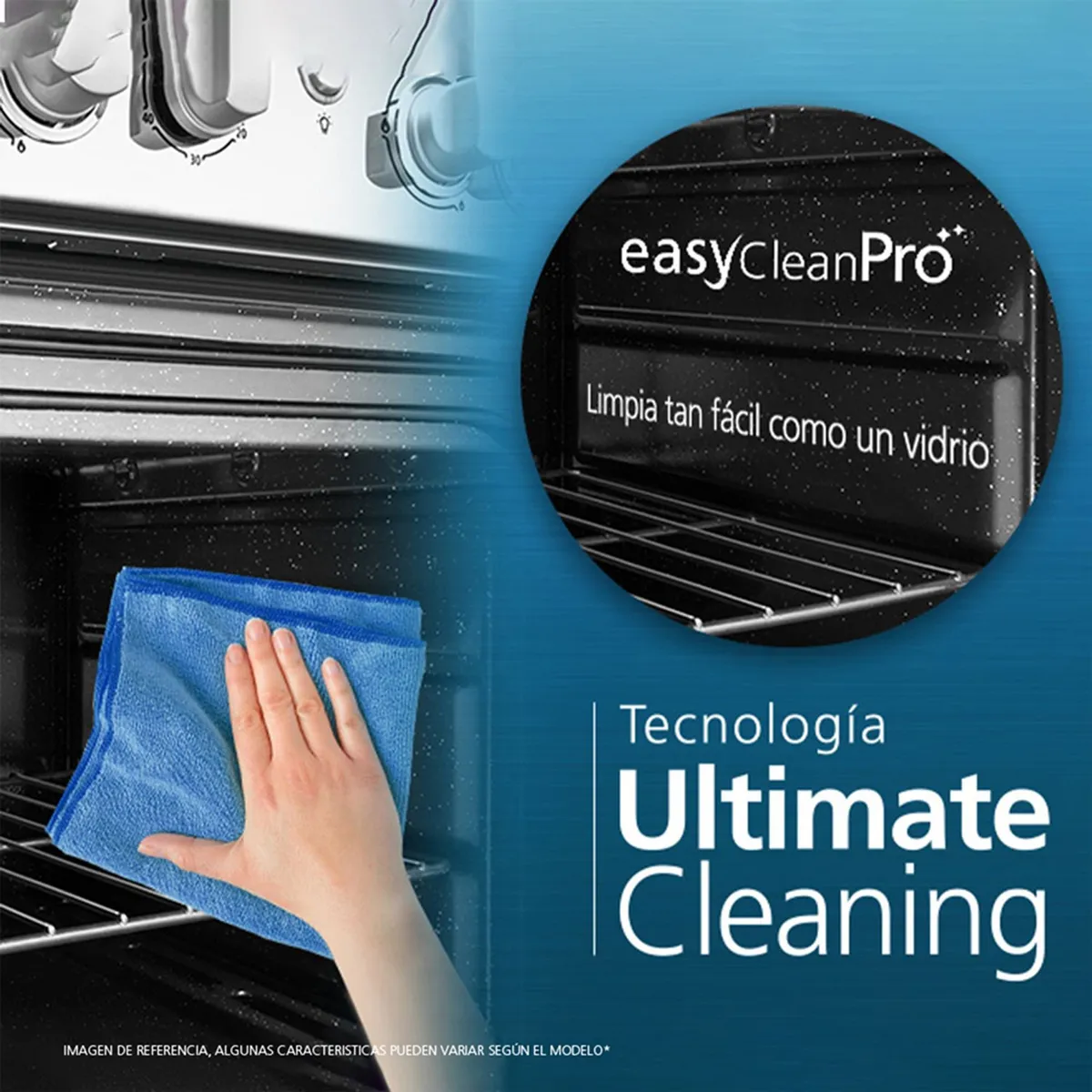 MABE - Cocina a Gas 4 Hornillas 52Cm Inox TX5110P2