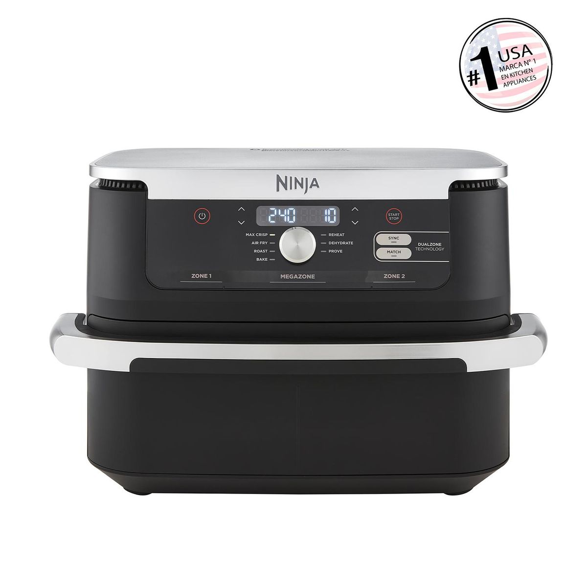 NINJA - Freidora De Aire XL Foodi 10.4L.