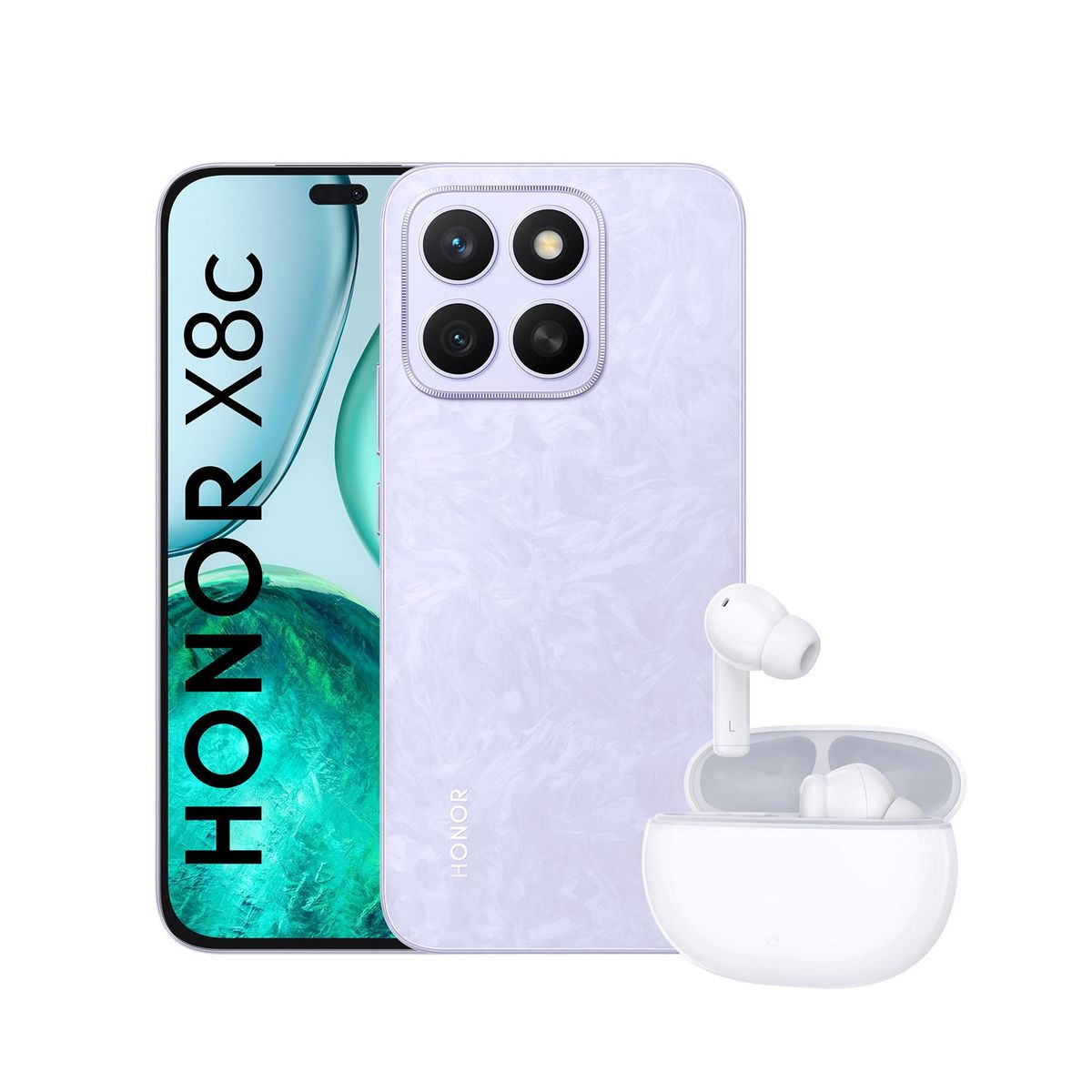 HONOR - Celular Honor X8c 8+256GB + Buds X7i