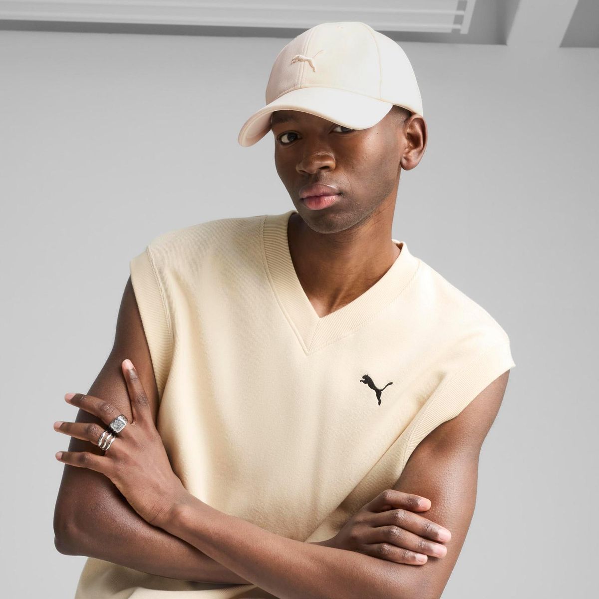 PUMA - Gorro Unisex Premium Ess Pique Bb Cap