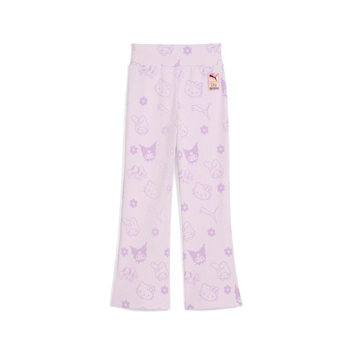 PUMA - Malla Deportiva Niña Puma X Hello Kitty & Friends Ribbed Flared Puma
