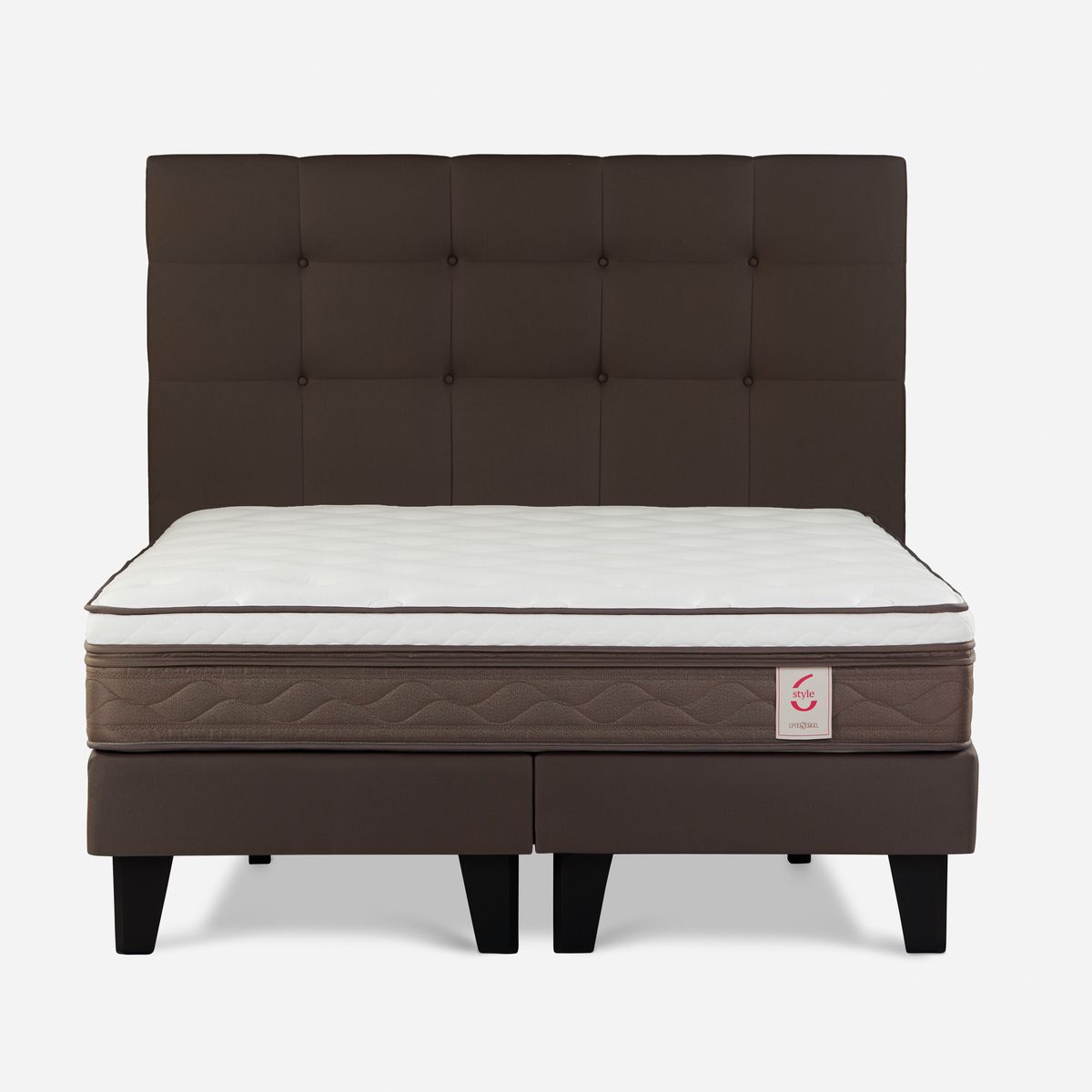 ROSEN - Dormitorio Europeo New Style 6 Issey Mocca King