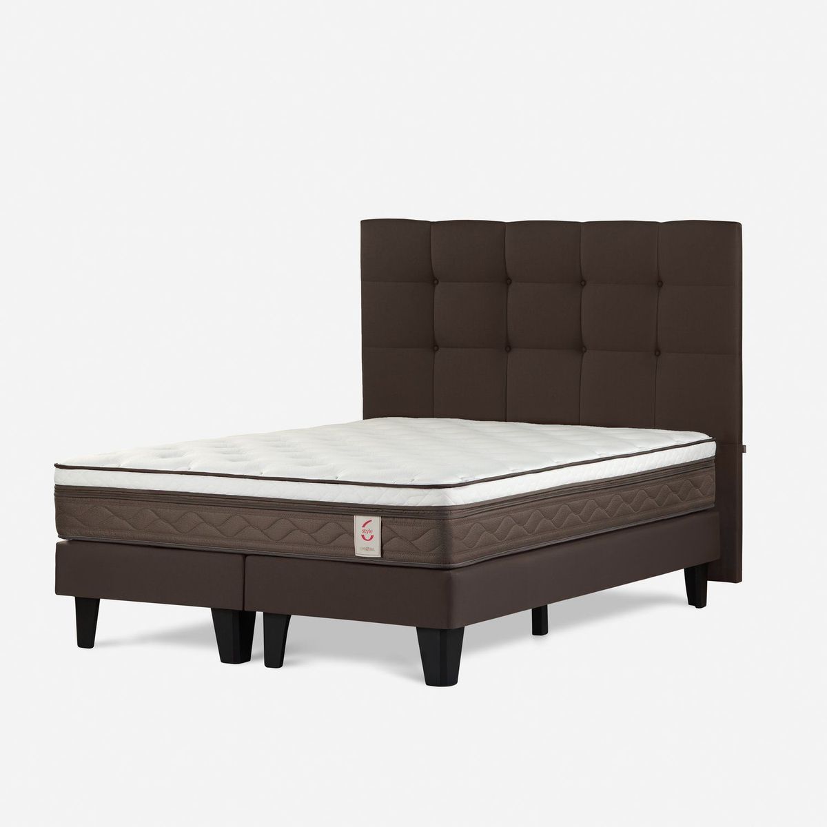ROSEN - Dormitorio Europeo New Style 6 Issey Mocca Queen