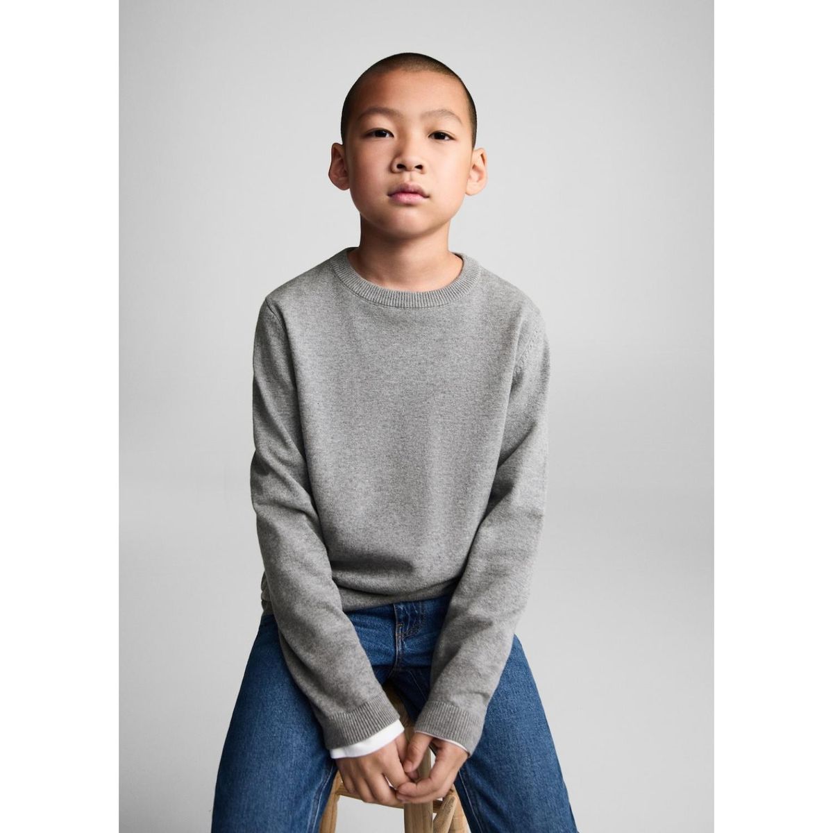 MANGO KIDS - Chompa Niño Algodón Mango Kids