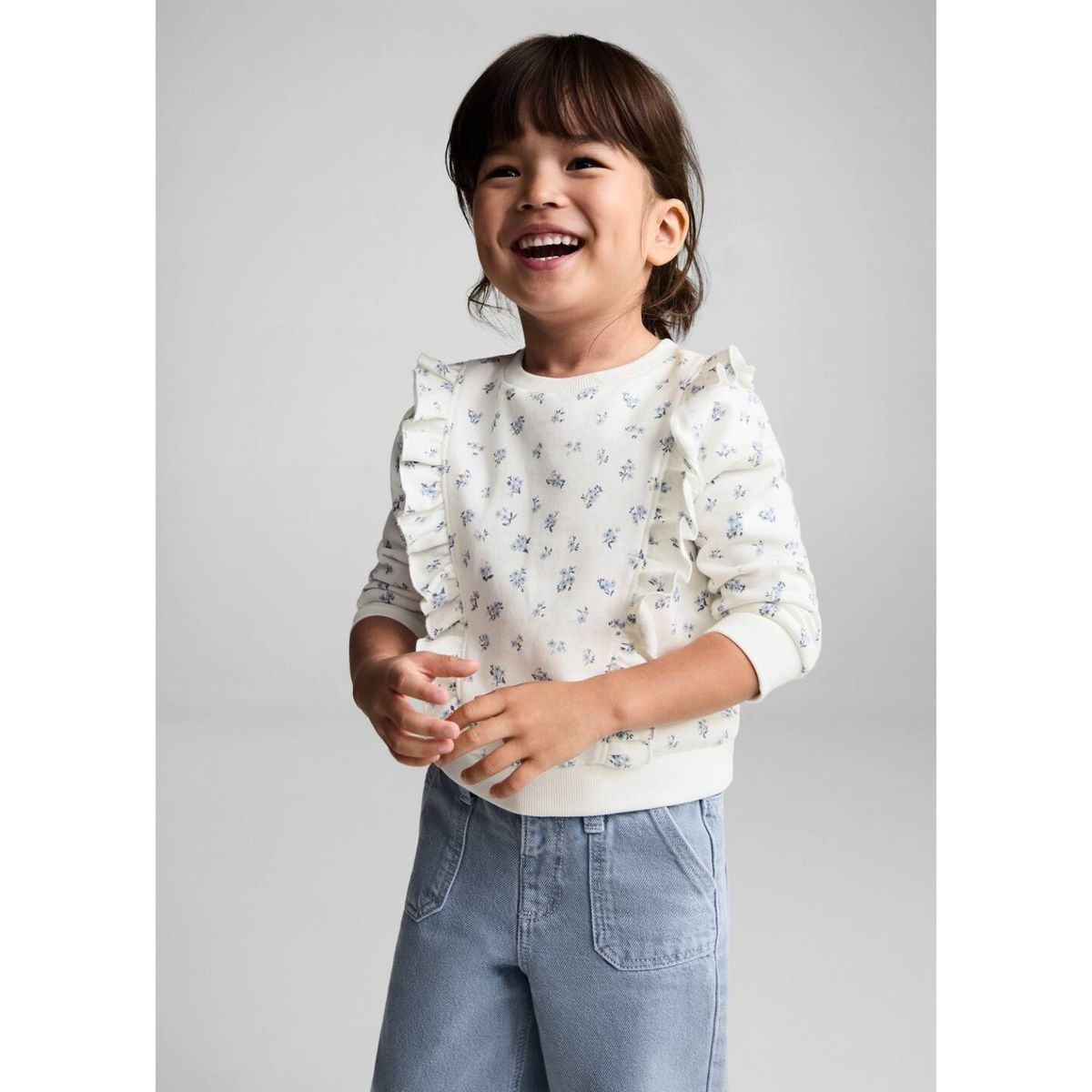 MANGO KIDS - Polera Bebé Niña Algodón Mango Kids