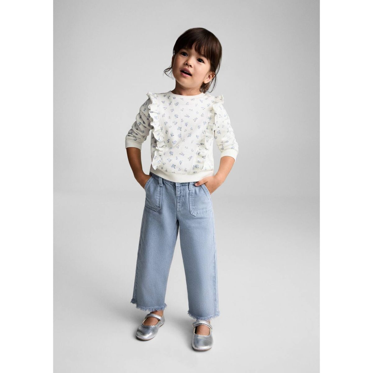 MANGO KIDS - Polera Bebé Niña Algodón Mango Kids