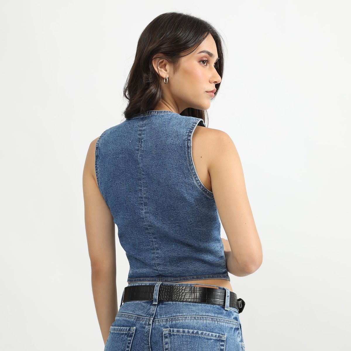 SYBILLA - Chaleco Algodón Mujer Sybilla