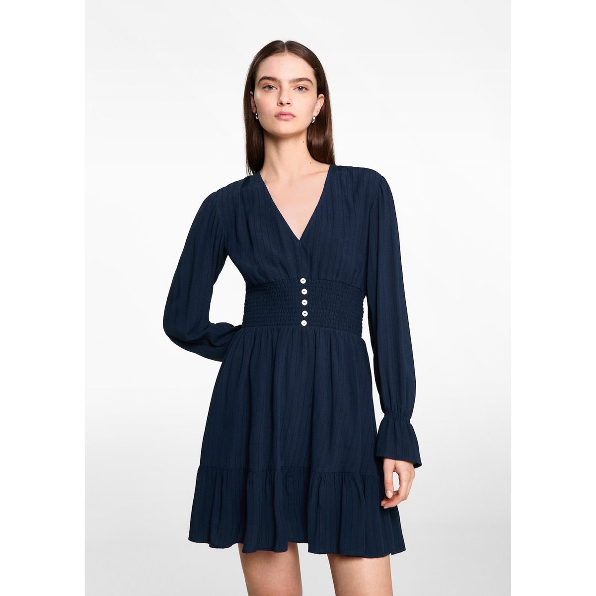 MANGO TEEN - Vestido Corto Casual Mujer Mango