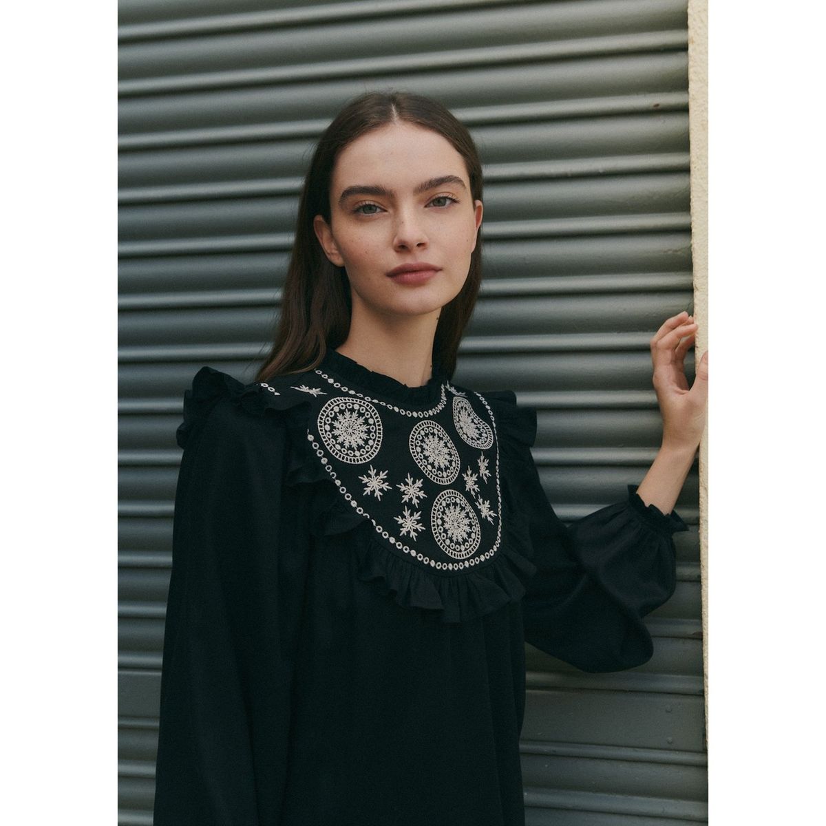 MANGO TEEN - Blusa Manga Larga Casual Mujer Mango