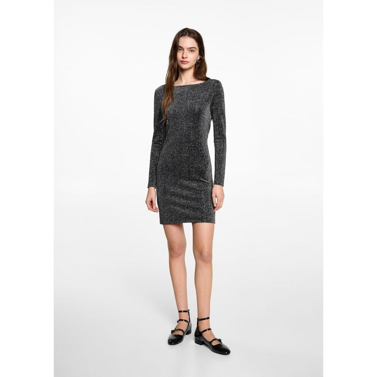 MANGO TEEN - Vestido Corto Casual Mujer Mango Teen