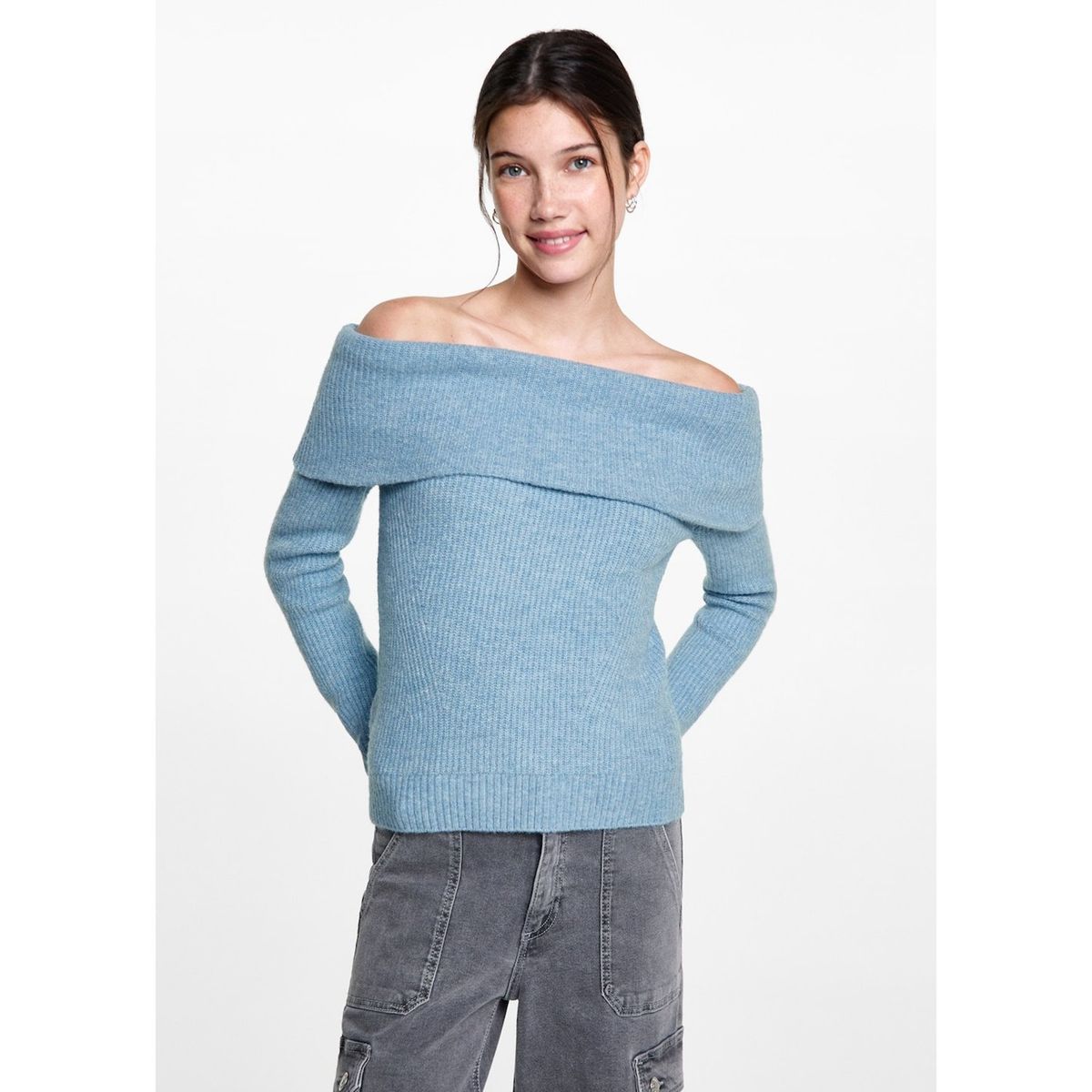 MANGO TEEN - Chompa Casual Mujer Mango