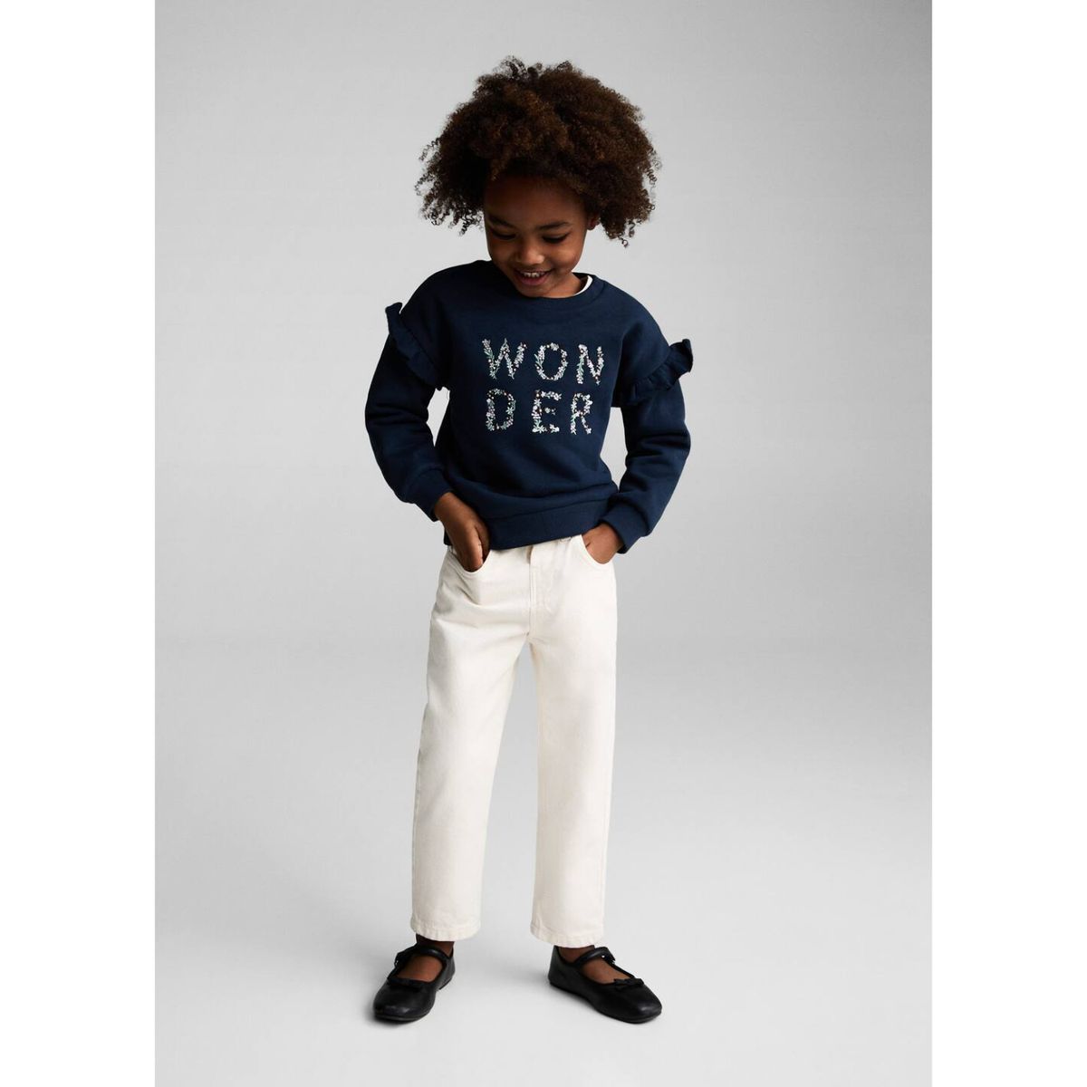 MANGO KIDS - Polera Bebé Niña Algodón Mango Kids