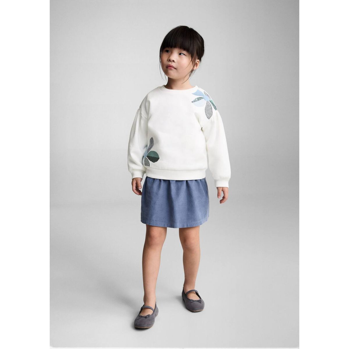 MANGO KIDS - Polera Bebé Niña Algodón Mango Kids