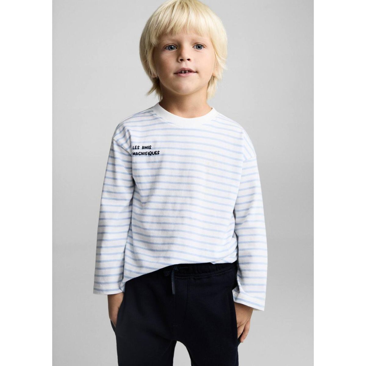 MANGO KIDS - Pantalon Bebé Niño Algodón Mango Kids