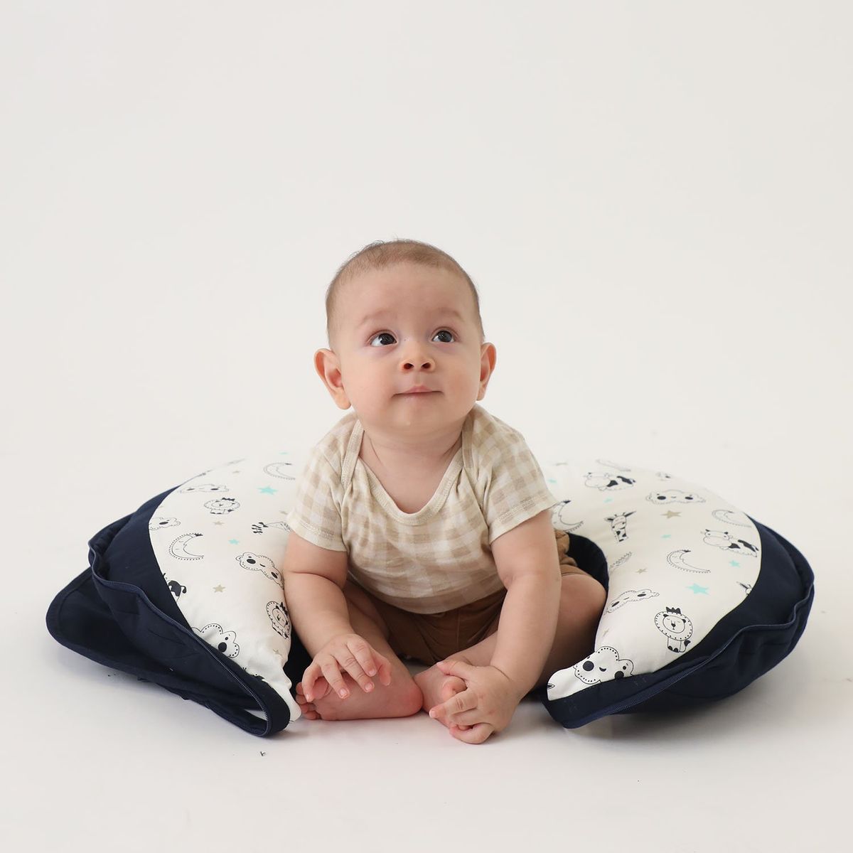 MATERNELLE - Almohada De Lactancia 2 en 1 Convertible En Bolso Maternelle