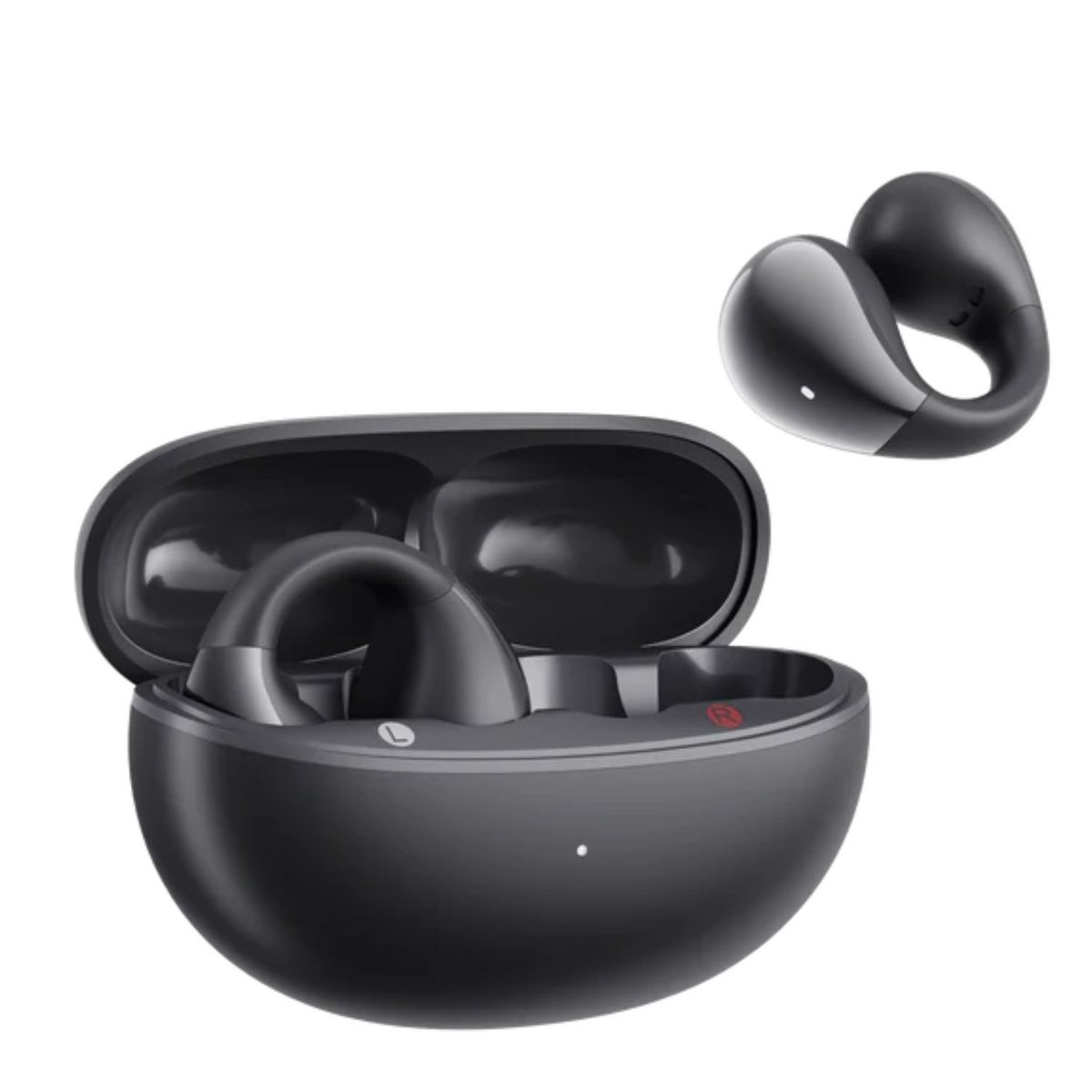 Qcy - Audifonos Crossky Qcy T33 Negro Open Ear Clip C Bass Enhance