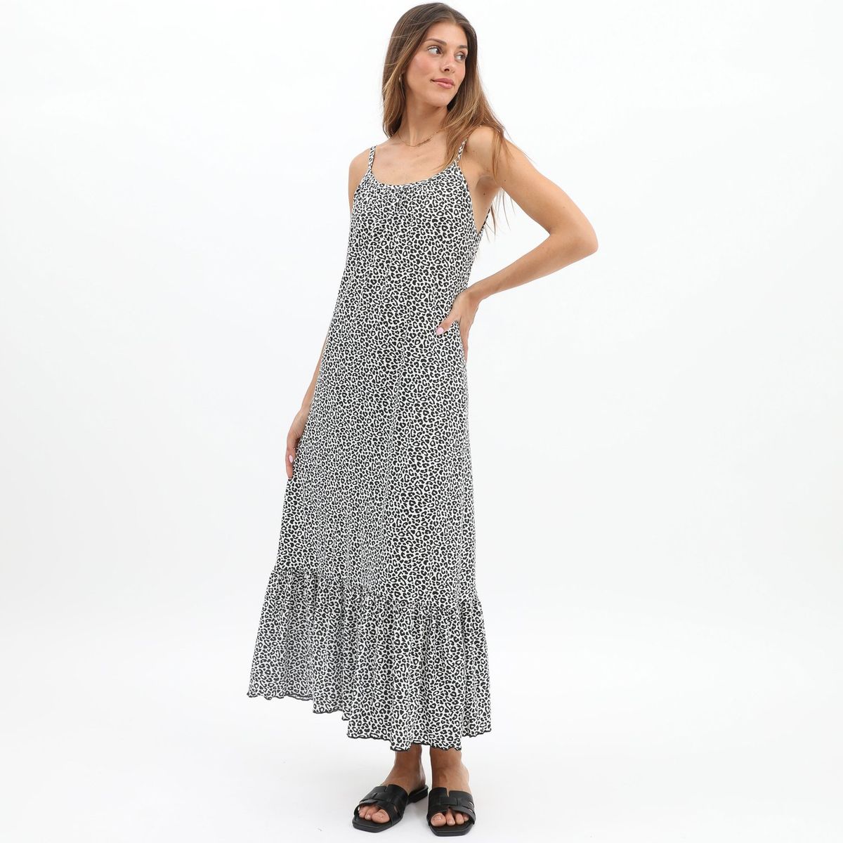 UNIVERSITY CLUB - Vestido Largo Casual Mujer University Club