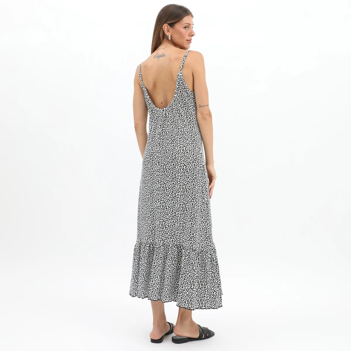 UNIVERSITY CLUB - Vestido Largo Casual Mujer University Club