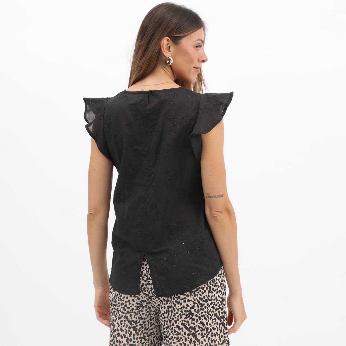 UNIVERSITY CLUB - Blusa Manga Corta 100% Algodón Mujer University Club