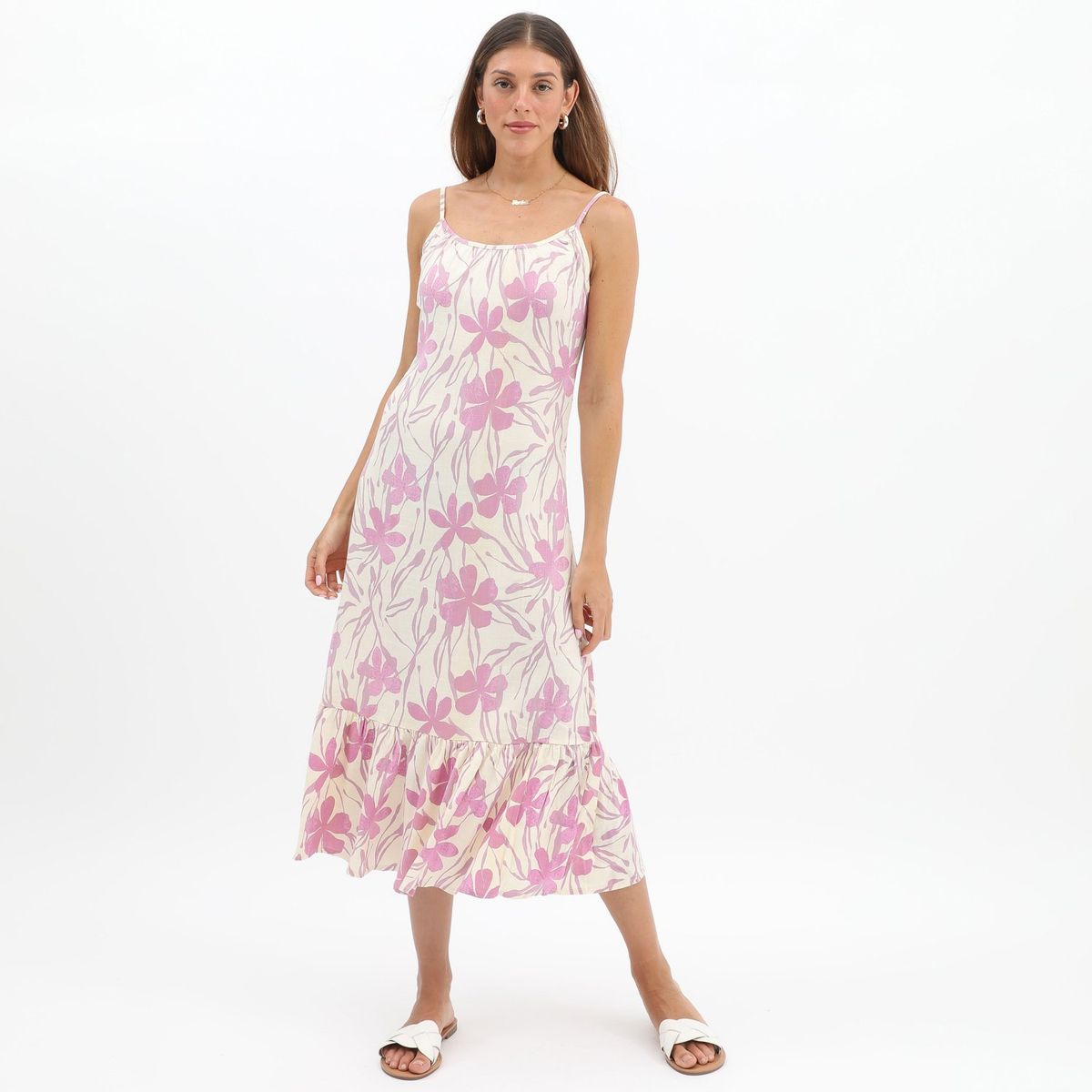 UNIVERSITY CLUB - Vestido Largo Casual Mujer University Club