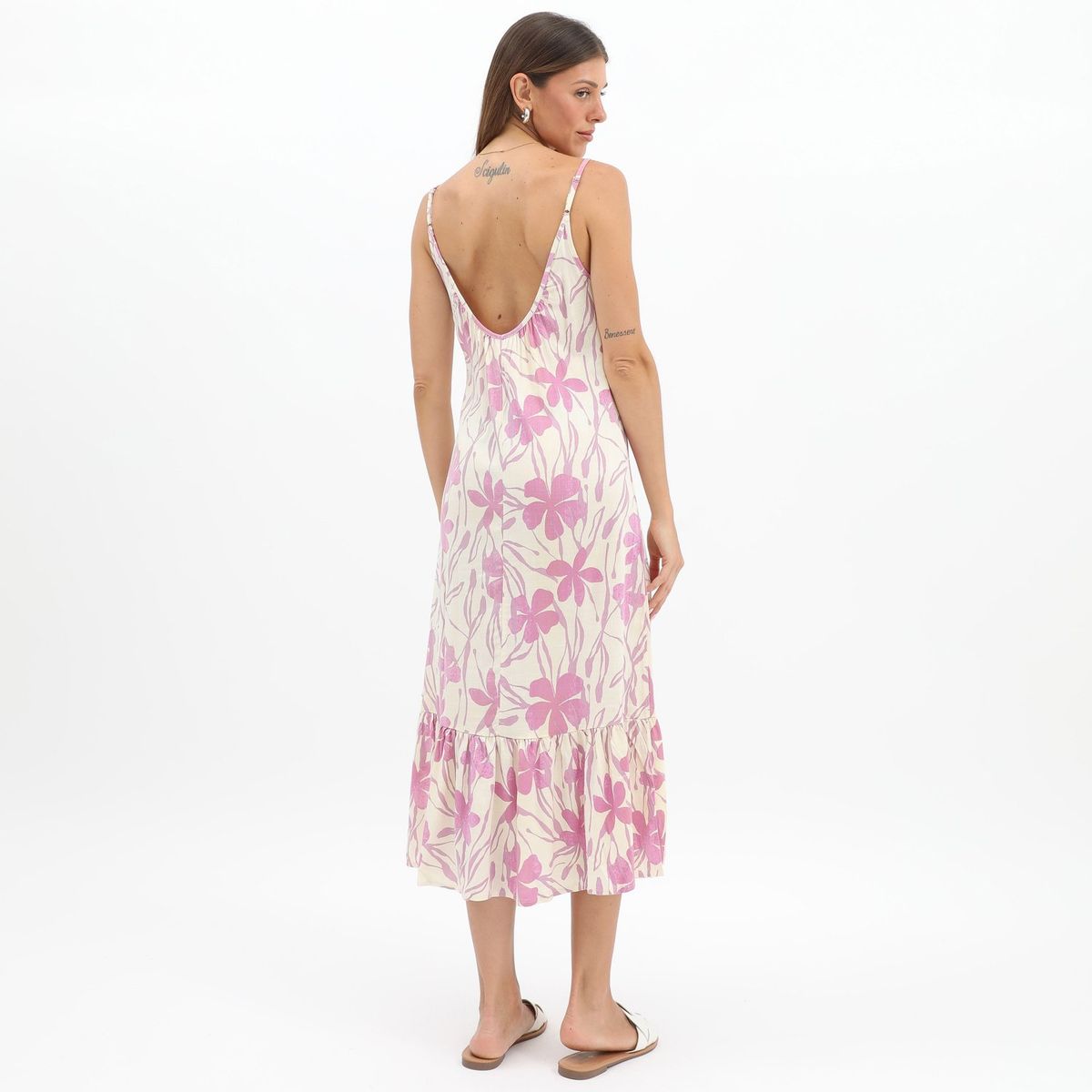 UNIVERSITY CLUB - Vestido Largo Casual Mujer University Club