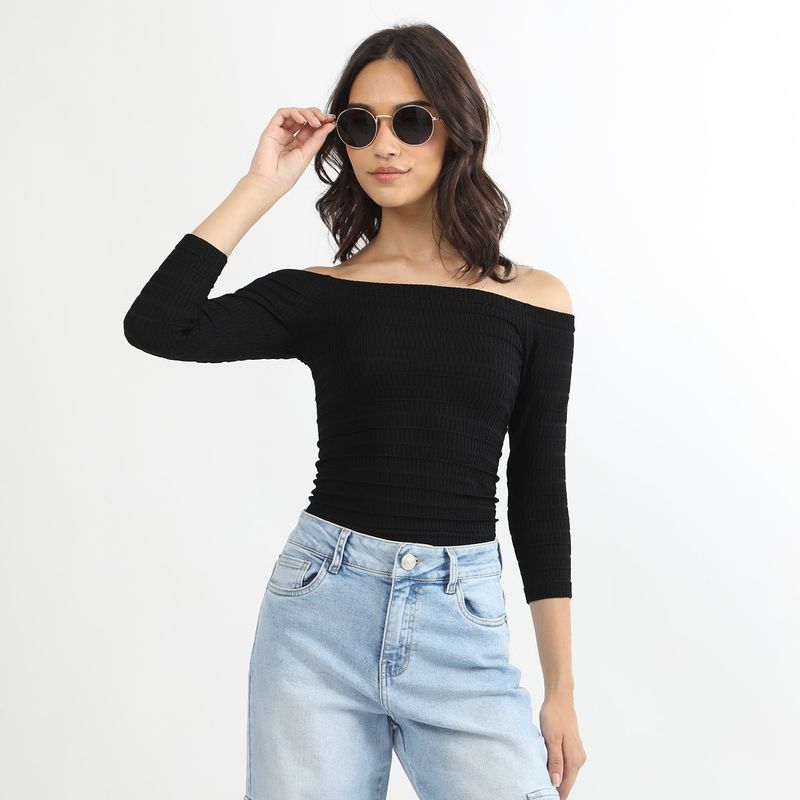 SYBILLA - Polo Manga Larga Casual Mujer Sybilla