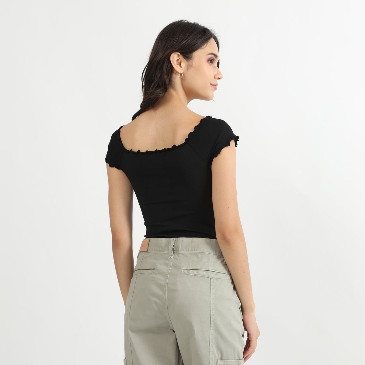 SYBILLA - Body Sin Mangas Casual Mujer Sybilla