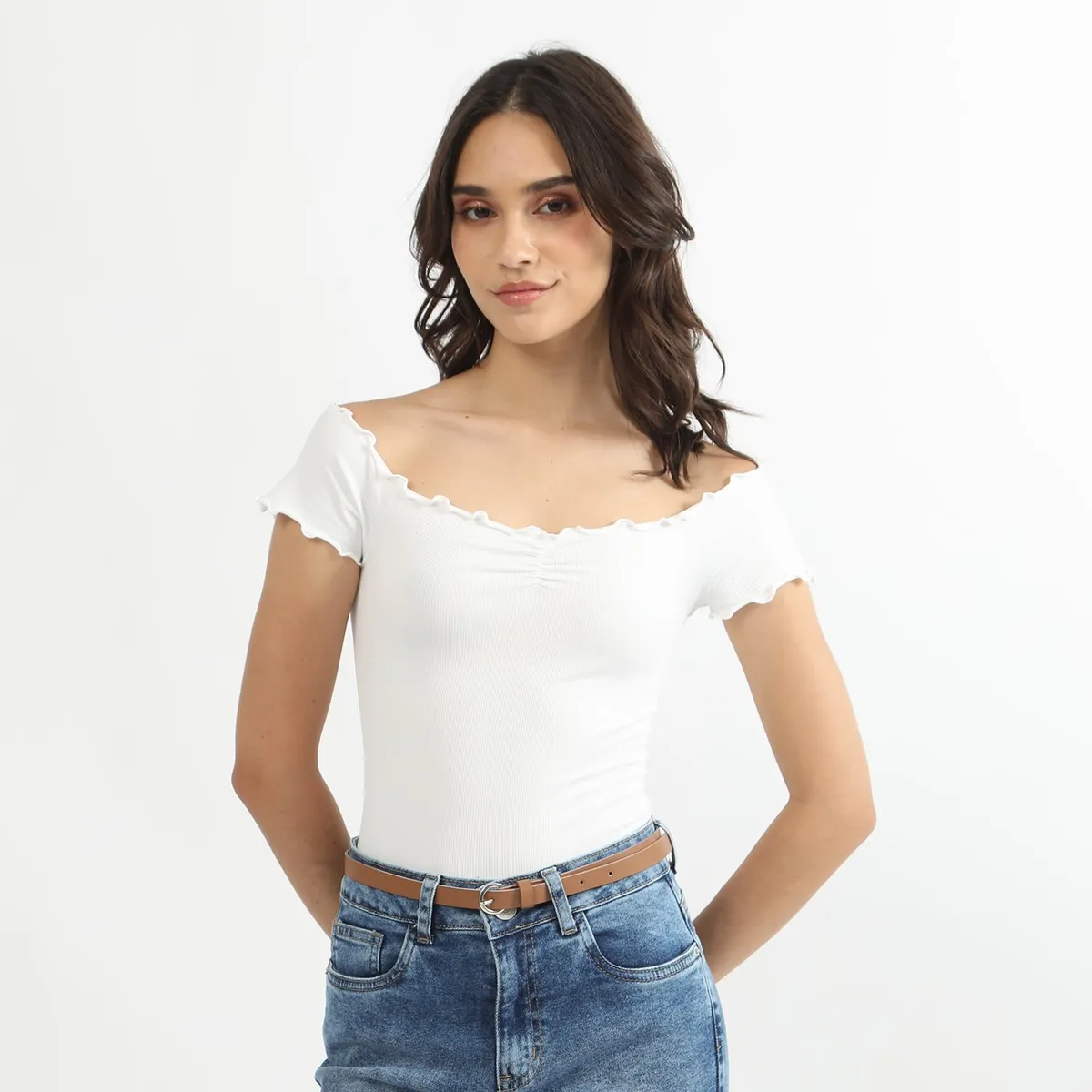 SYBILLA - Body Sin Mangas Casual Mujer Sybilla