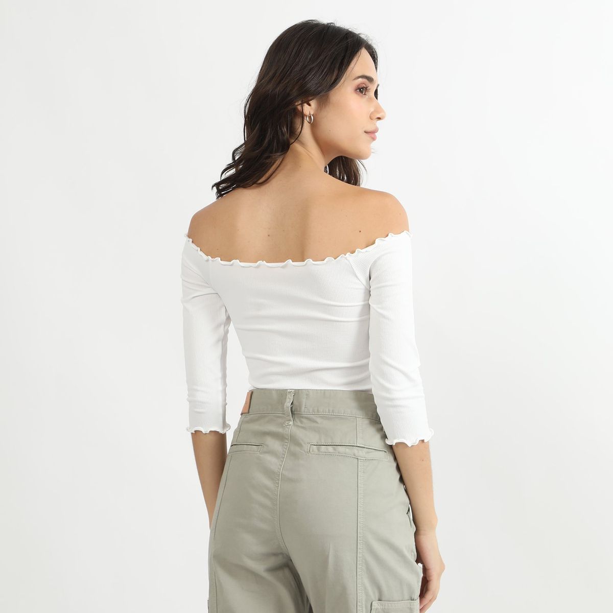 SYBILLA - Body Sin Mangas Casual Mujer Sybilla