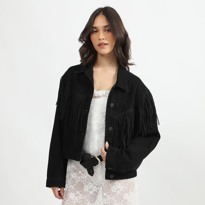 SYBILLA - Casaca 100% Algodón Mujer Sybilla