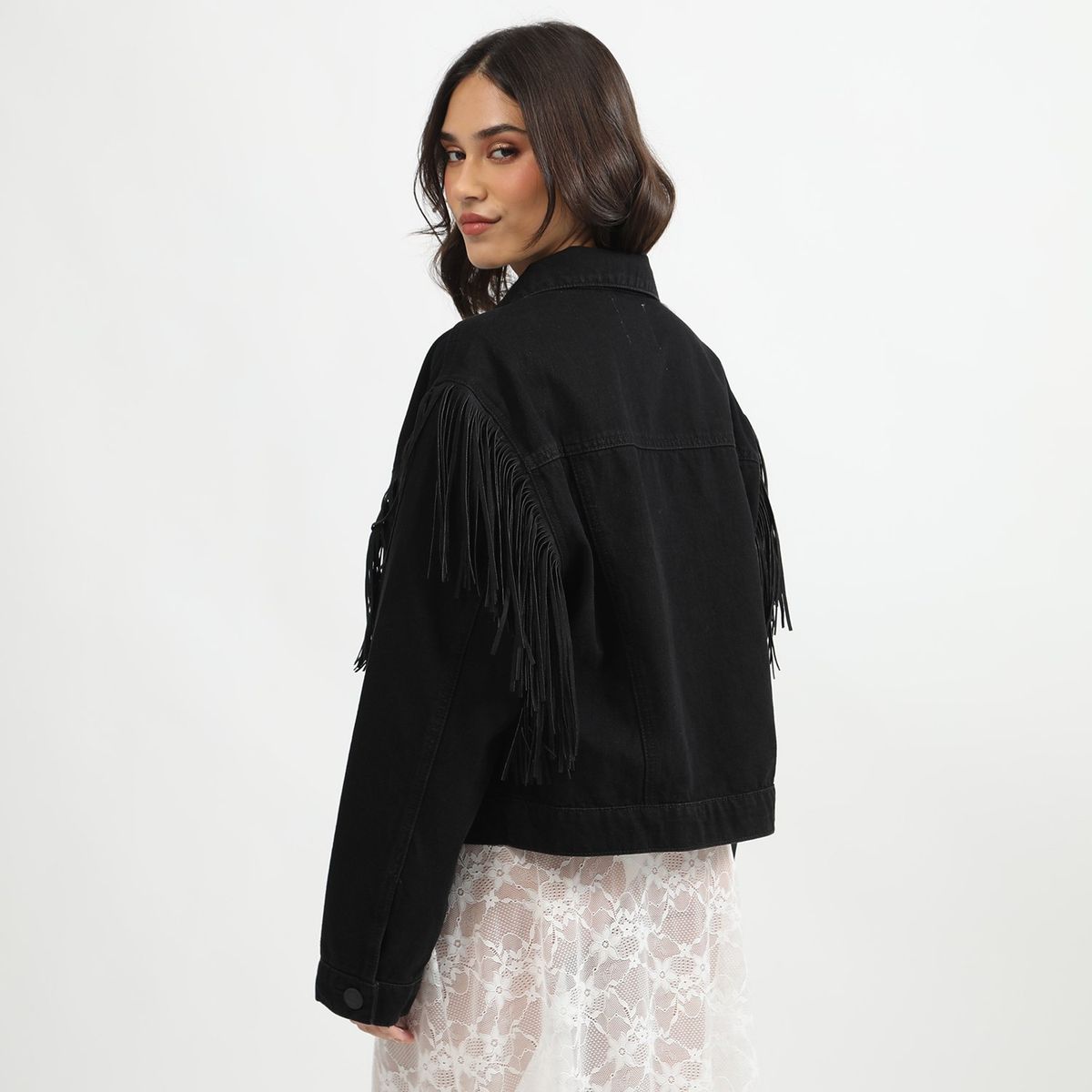 SYBILLA - Casaca 100% Algodón Mujer Sybilla