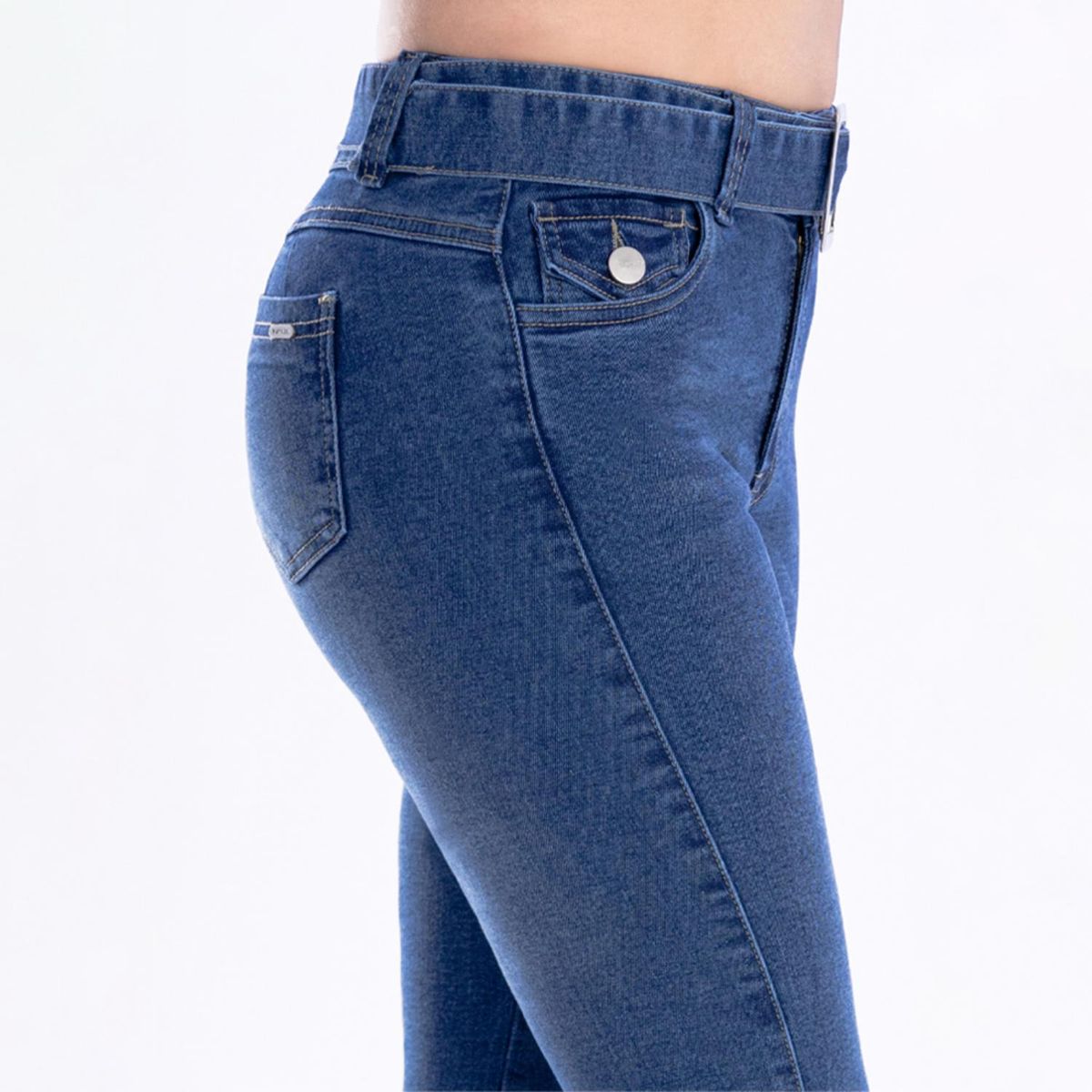 KANSAS - Jean Flare Algodón Mujer Kansas