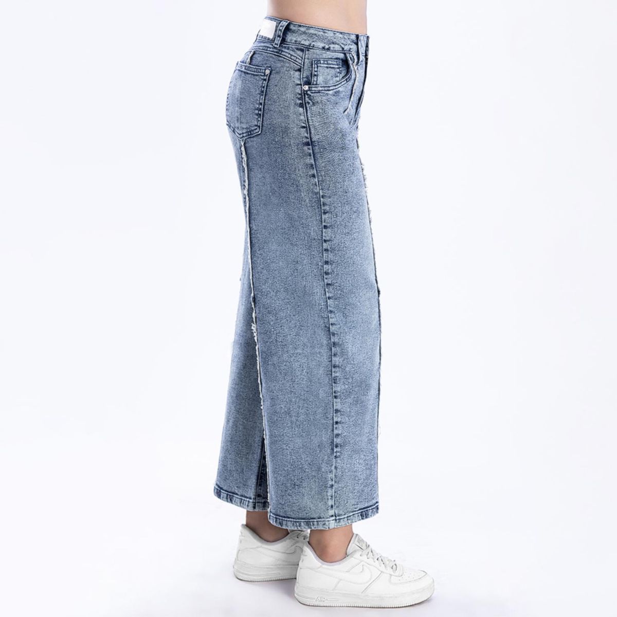 KANSAS - Jean Culotte Algodón Mujer Kansas