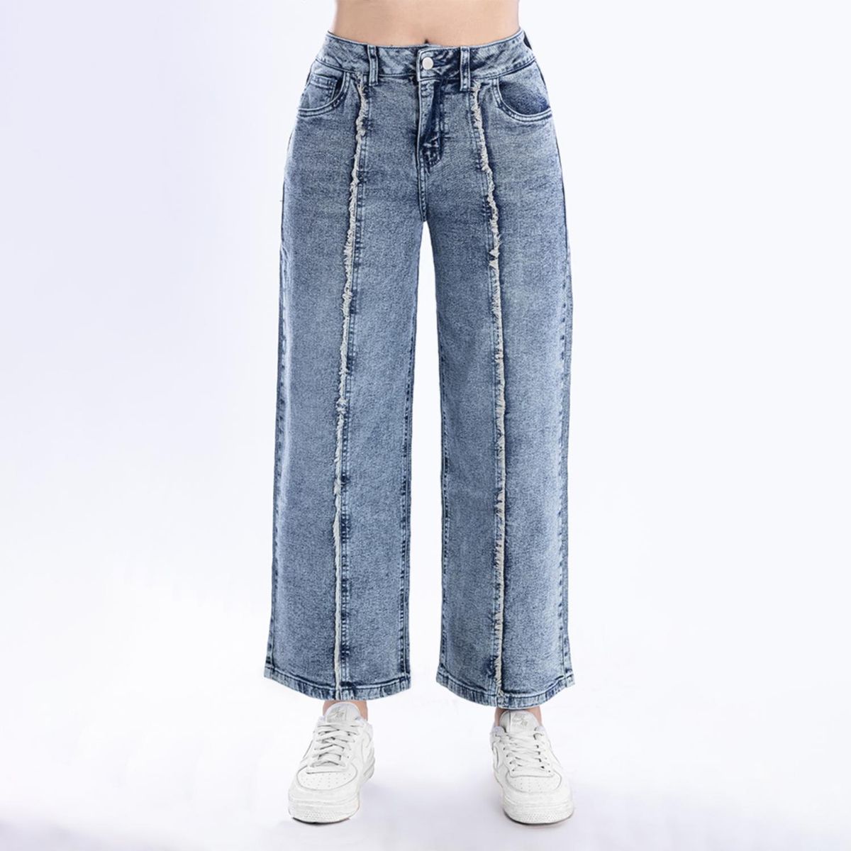 KANSAS - Jean Culotte Algodón Mujer Kansas