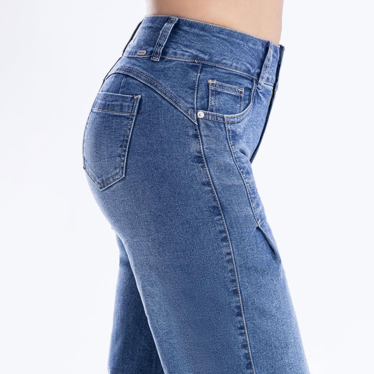 KANSAS - Jean Flare Algodón Mujer Kansas