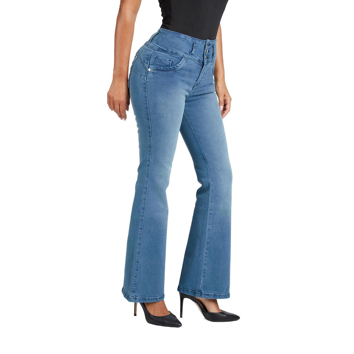 VRP BY VIVIANA RIVAS PLATA - Jean Flare Algodón Mujer Vrp By Viviana Rivas Plata