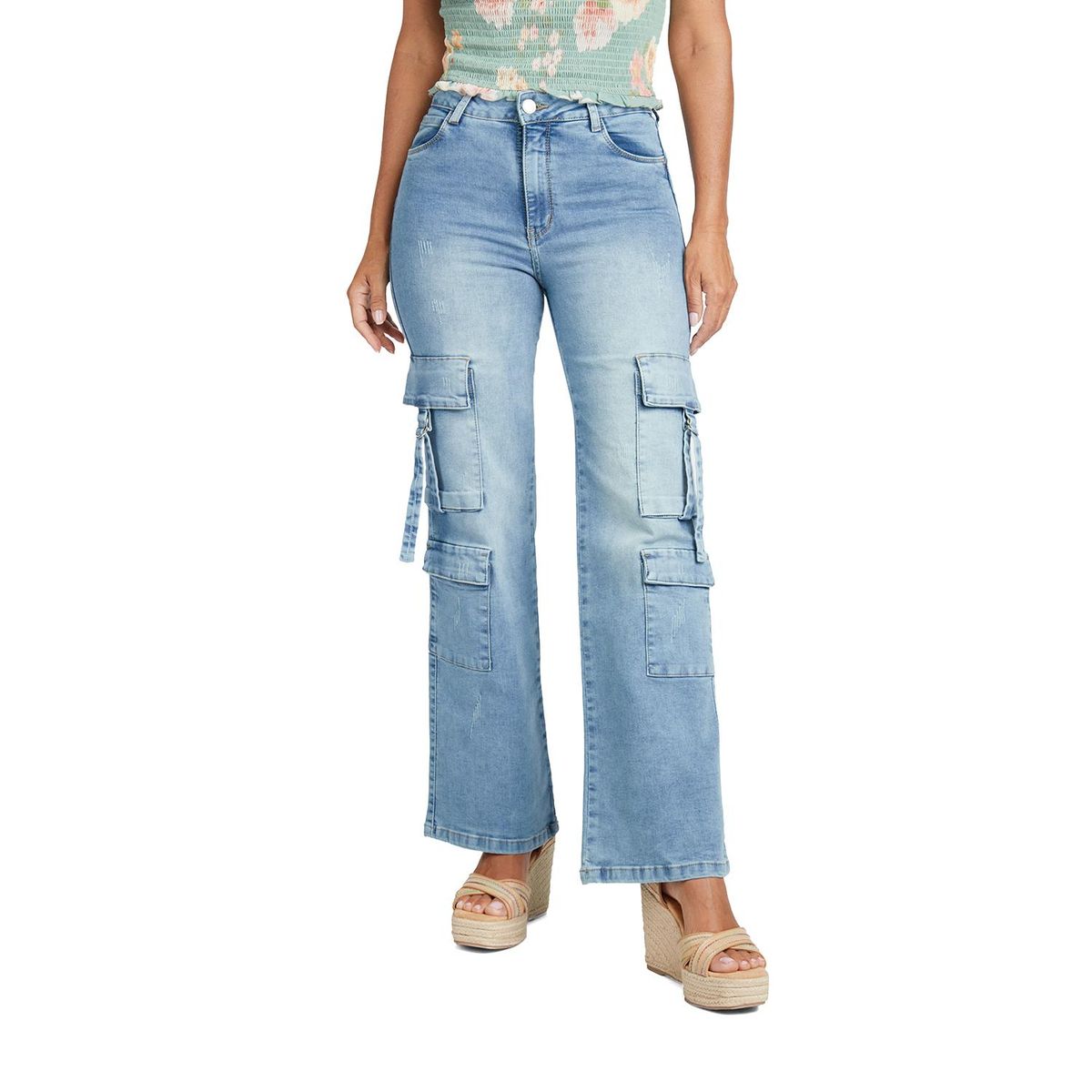 VRP BY VIVIANA RIVAS PLATA - Jean Boot Cut Algodón Mujer Vrp By Viviana Rivas Plata