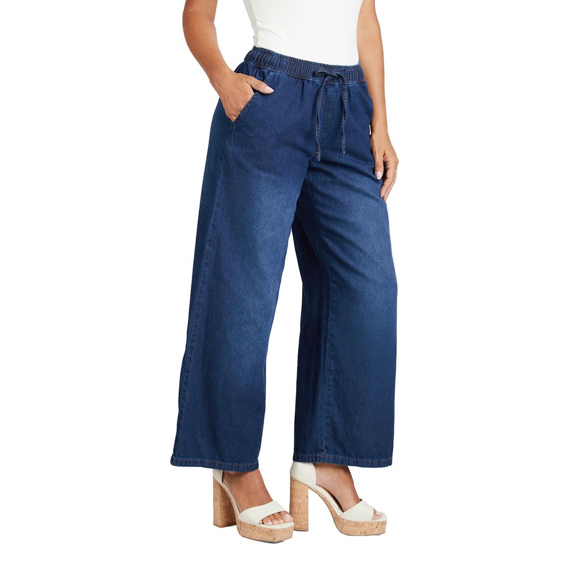 VRP BY VIVIANA RIVAS PLATA - Jean Relax 100% Algodón Mujer Vrp By Viviana Rivas Plata