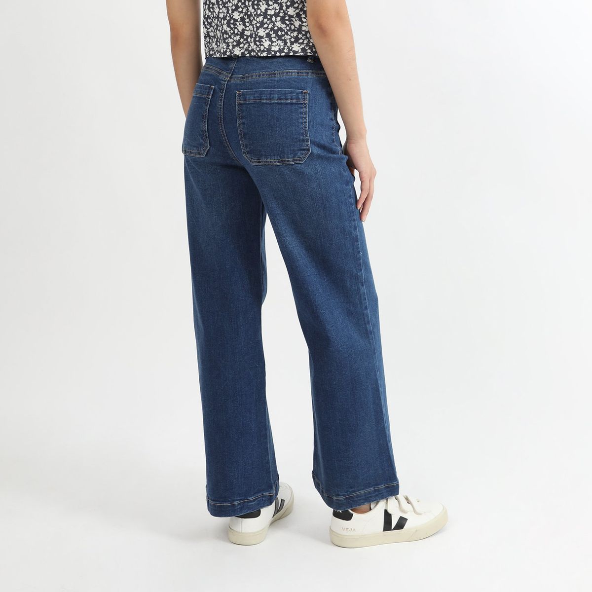 SYBILLA - Jean Wide Algodón Mujer Sybilla