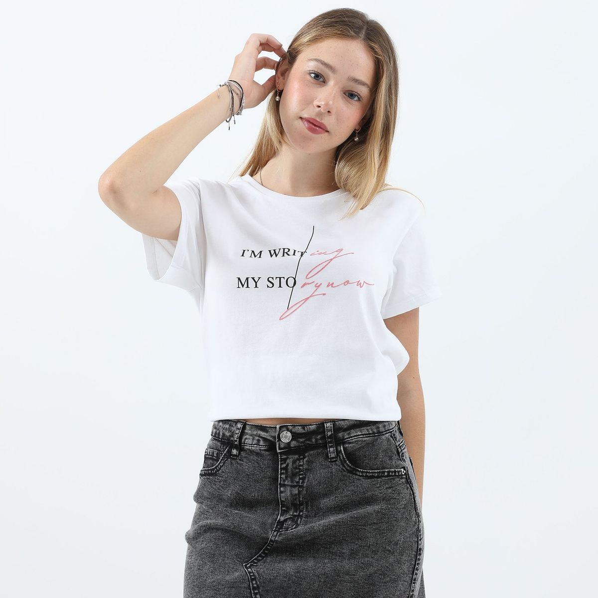 SYBILLA - Polo Manga Corta 100% Algodón Mujer Sybilla