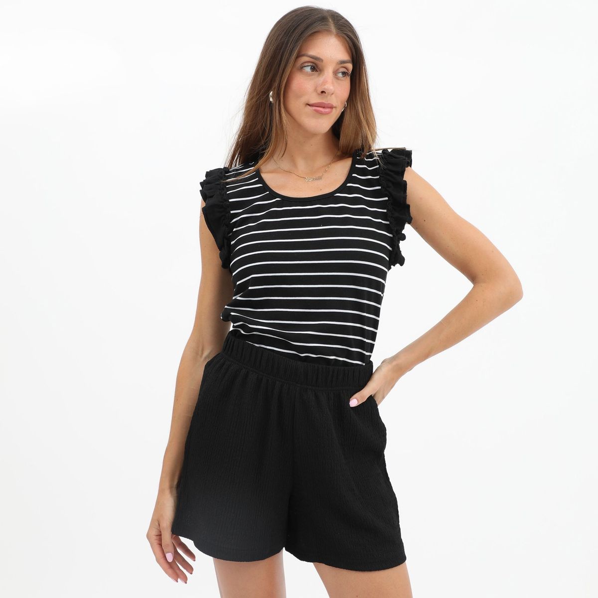 UNIVERSITY CLUB - Polo Manga Corta Casual Mujer University Club