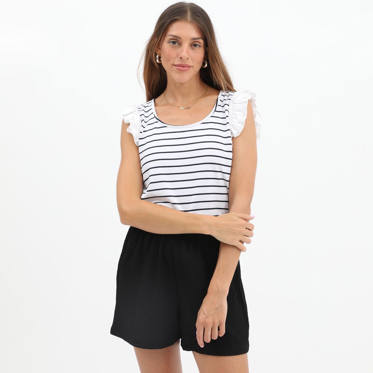 UNIVERSITY CLUB - Polo Manga Corta Casual Mujer University Club