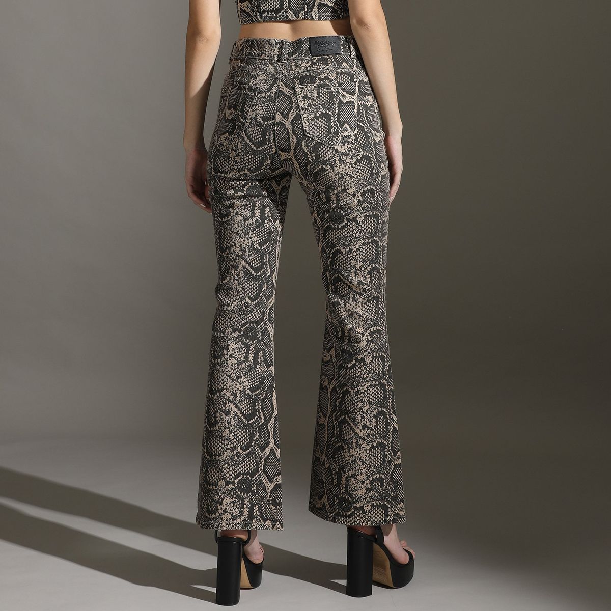 MOSSIMO - Jean Flare Algodón Mujer Mossimo