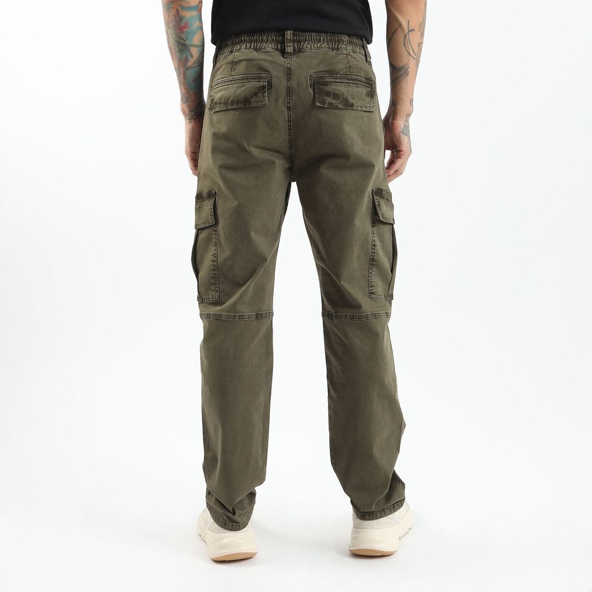 DENIMLAB - Pantalón Cargo Algodón Hombre Denimlab