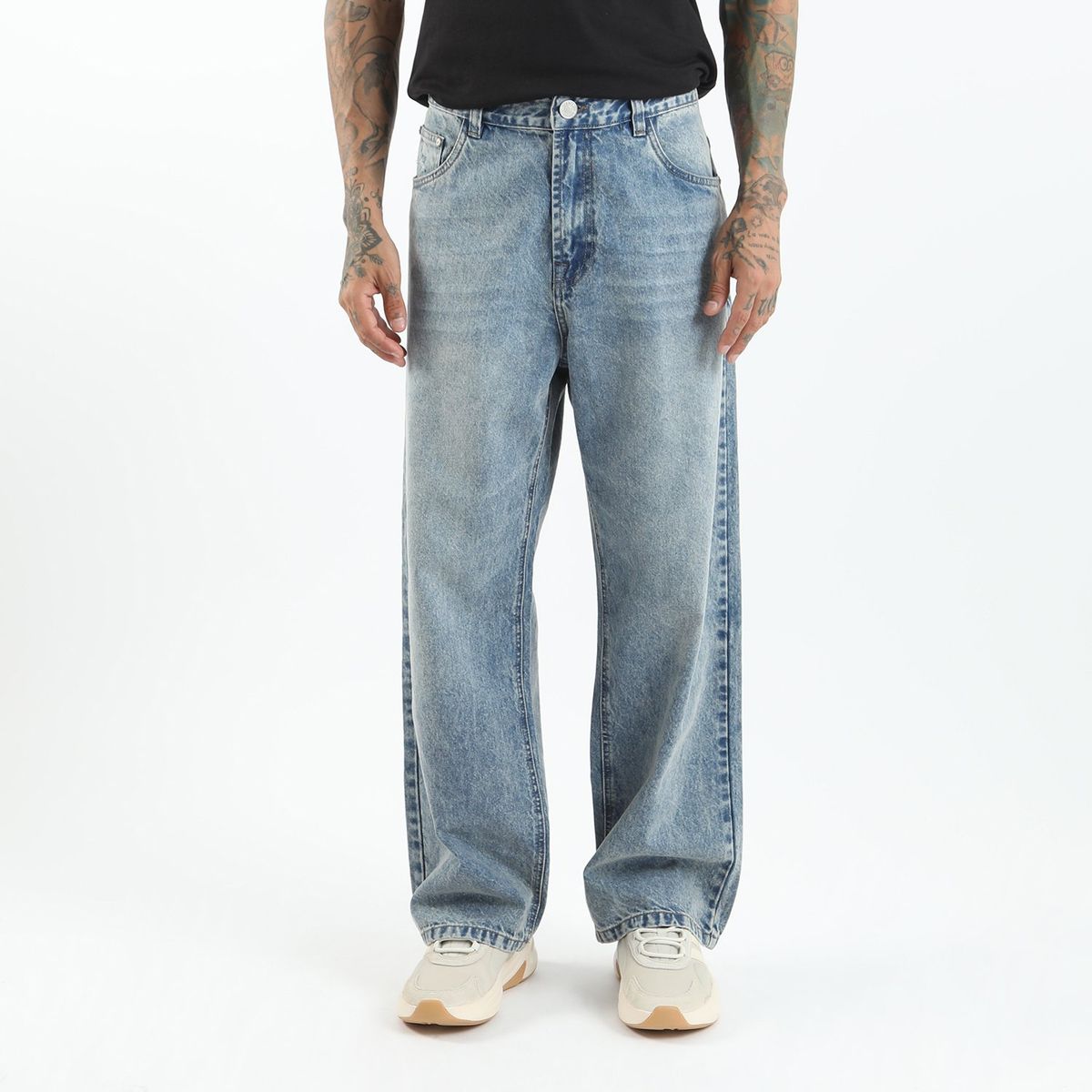 BEARCLIFF - Jean Balloon Casual Hombre Bearcliff