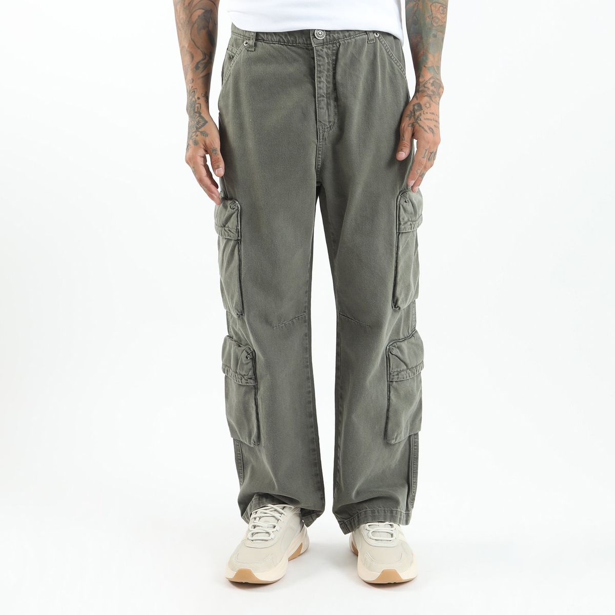 DENIMLAB - Jean Cargo Algodón Hombre Denimlab