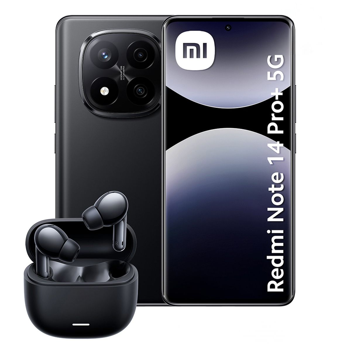 XIAOMI - Redminote14pro+5gblack+bud6lit